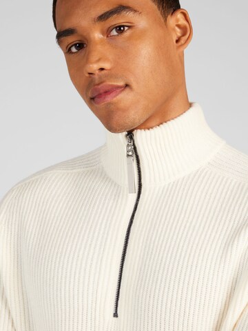 Pull-over 'DARVIN' BOGNER en blanc