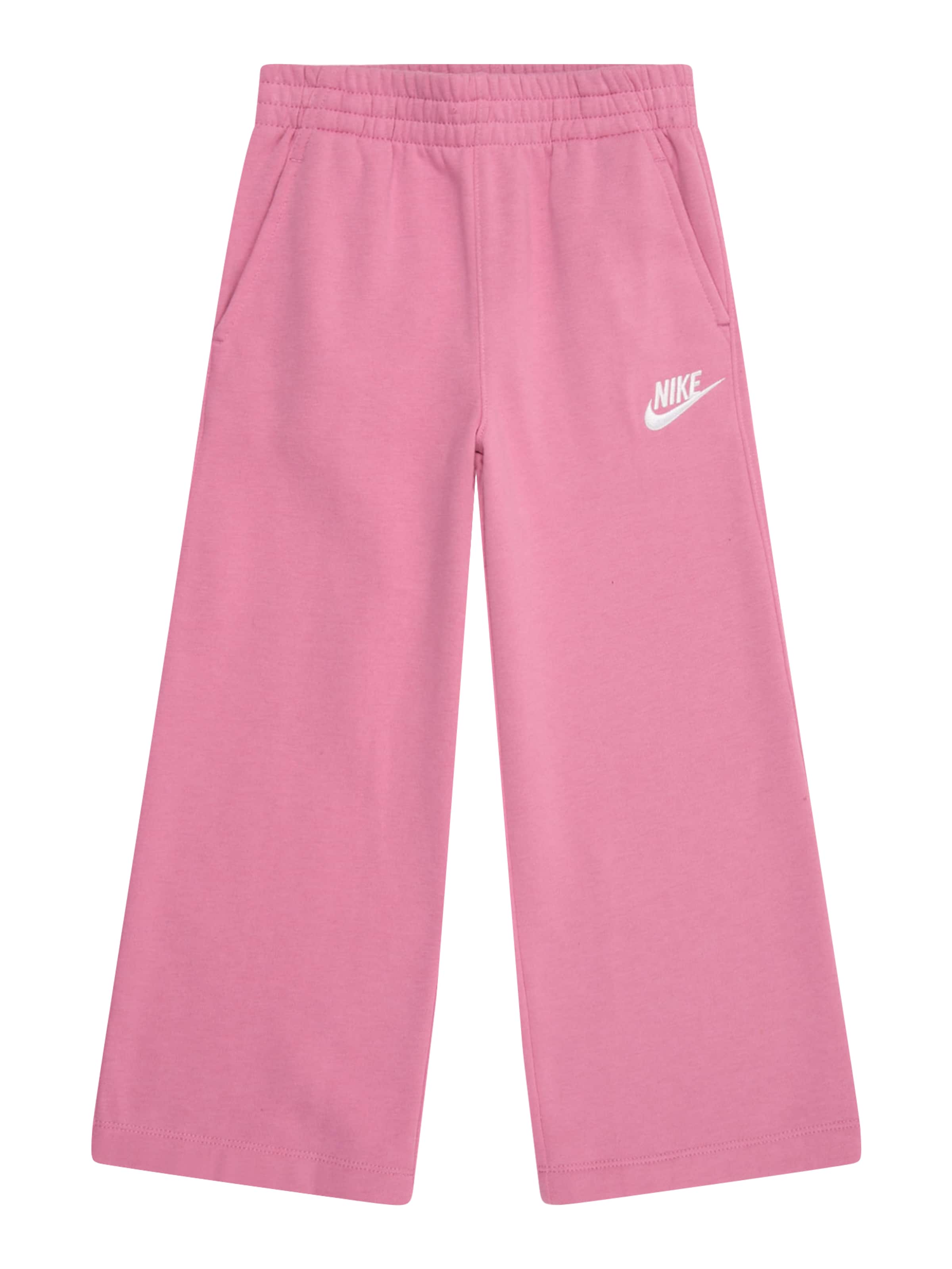 Nike Sportswear - Pierna ancha Pantalón 'CLB FLC' en rosa: frente