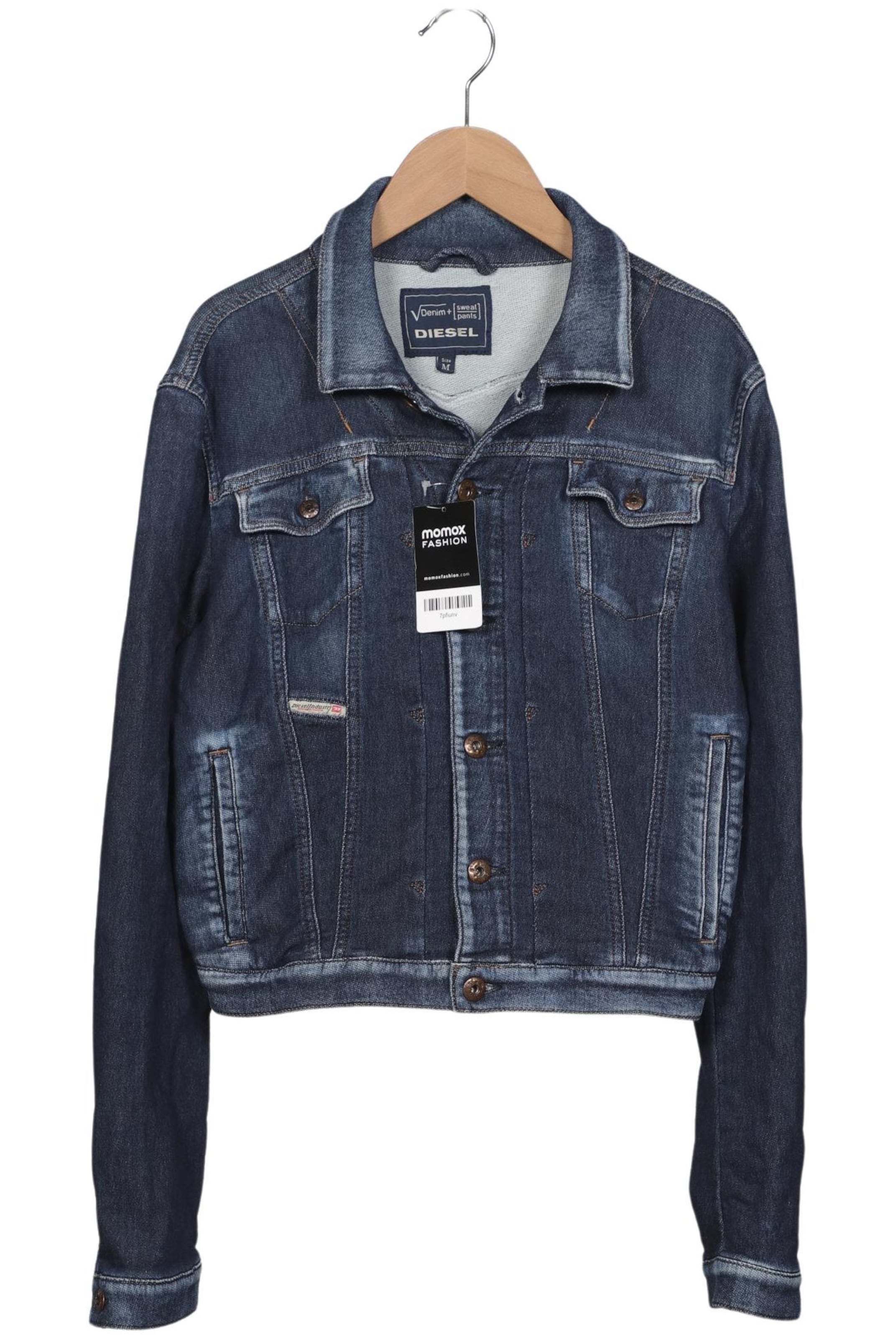 DIESEL Jacke M in Blau: Vorderseite