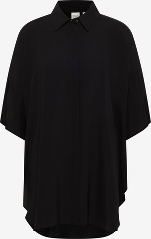 ETERNA Blouse in Zwart: voorkant