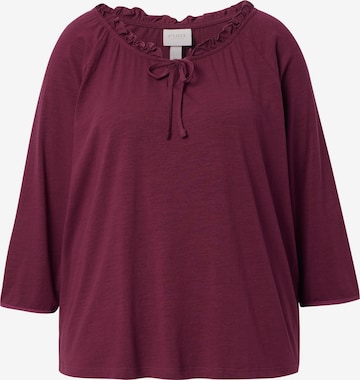 Ulla Popken Shirt in Red: front