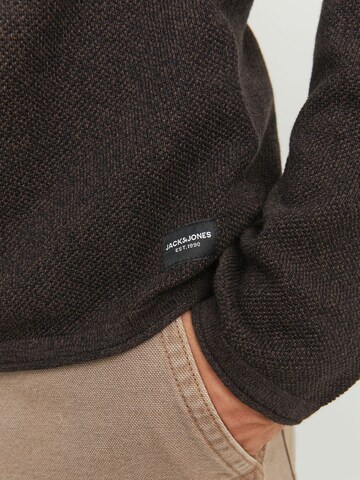 JACK & JONES Sweater 'Hill' in Brown