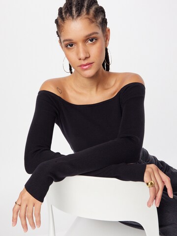 Calvin Klein Jeans Sweater 'BARDOT' in Black