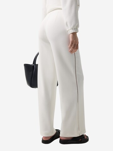 BOGNER Wide Leg Hose 'Ruby' in Weiß