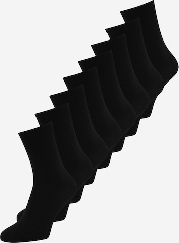 Chaussettes 'TOUGH GUY' CHEERIO* en noir : devant