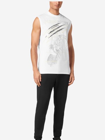 Plein Sport Shirt 'Tiger' in White