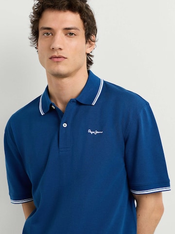 Maglietta ' MATTHEW ' di Pepe Jeans in blu