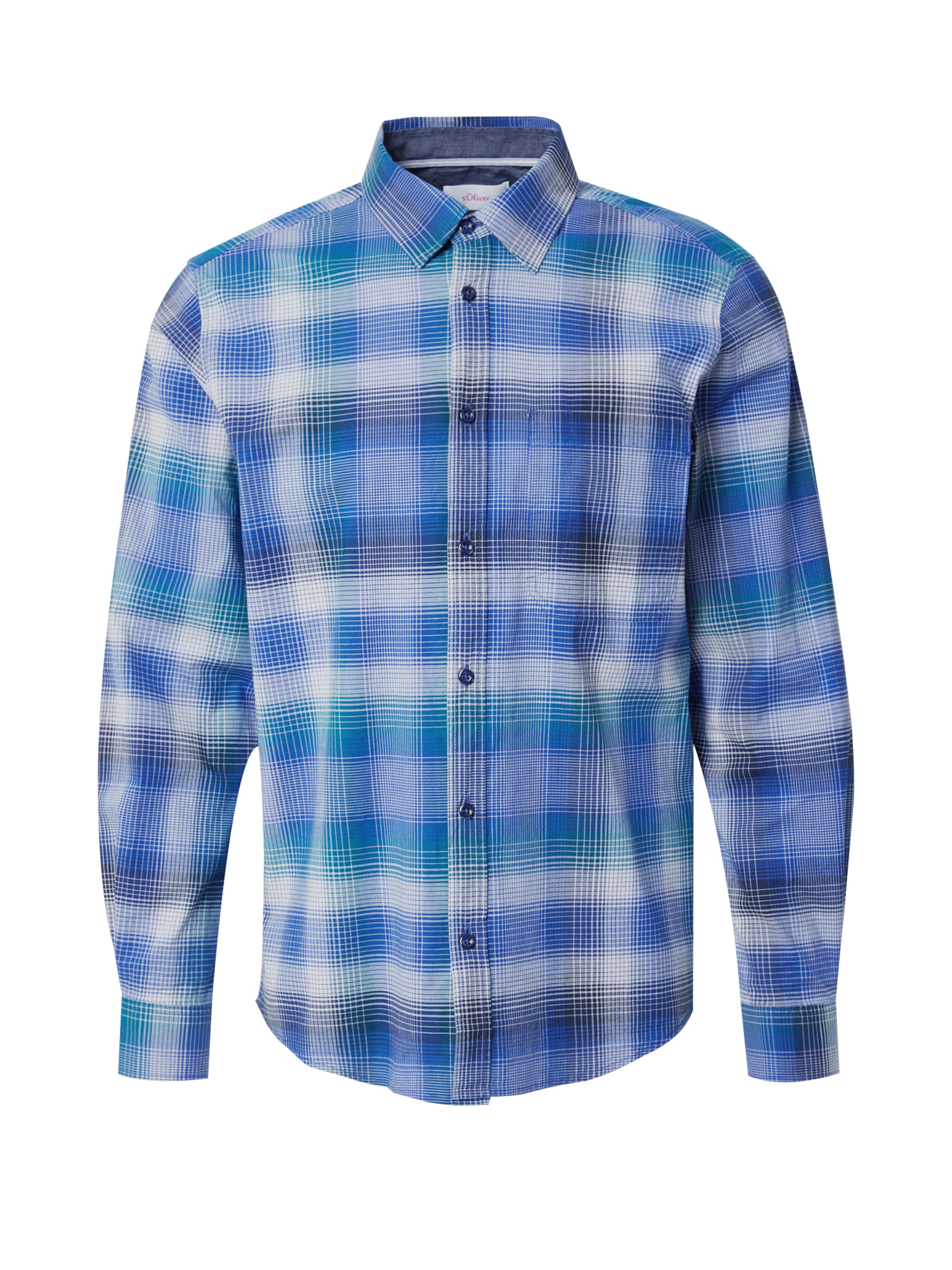 s.Oliver Regular fit Ing - kék: elől