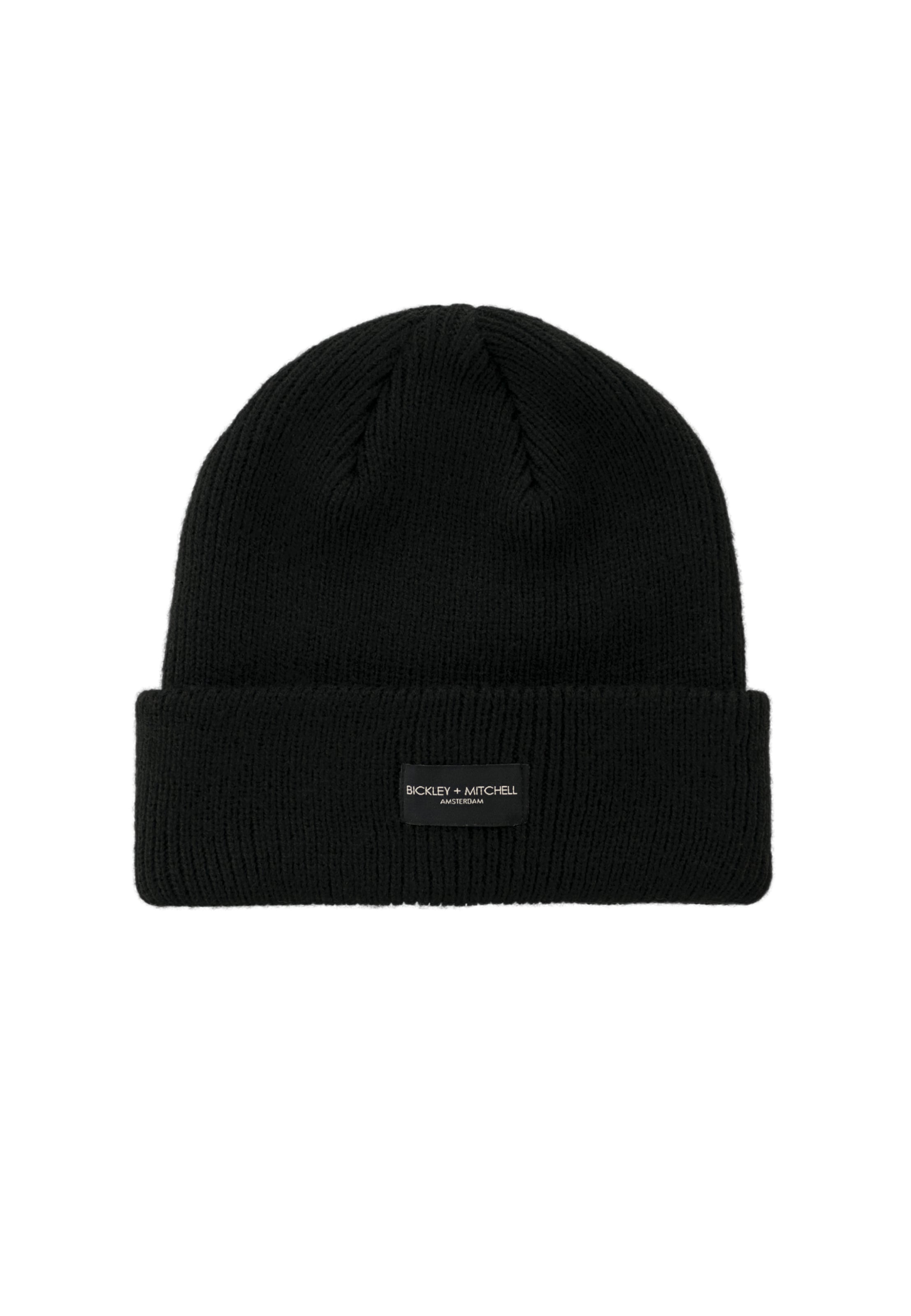 Bickley + Mitchell Beanie in Black: front