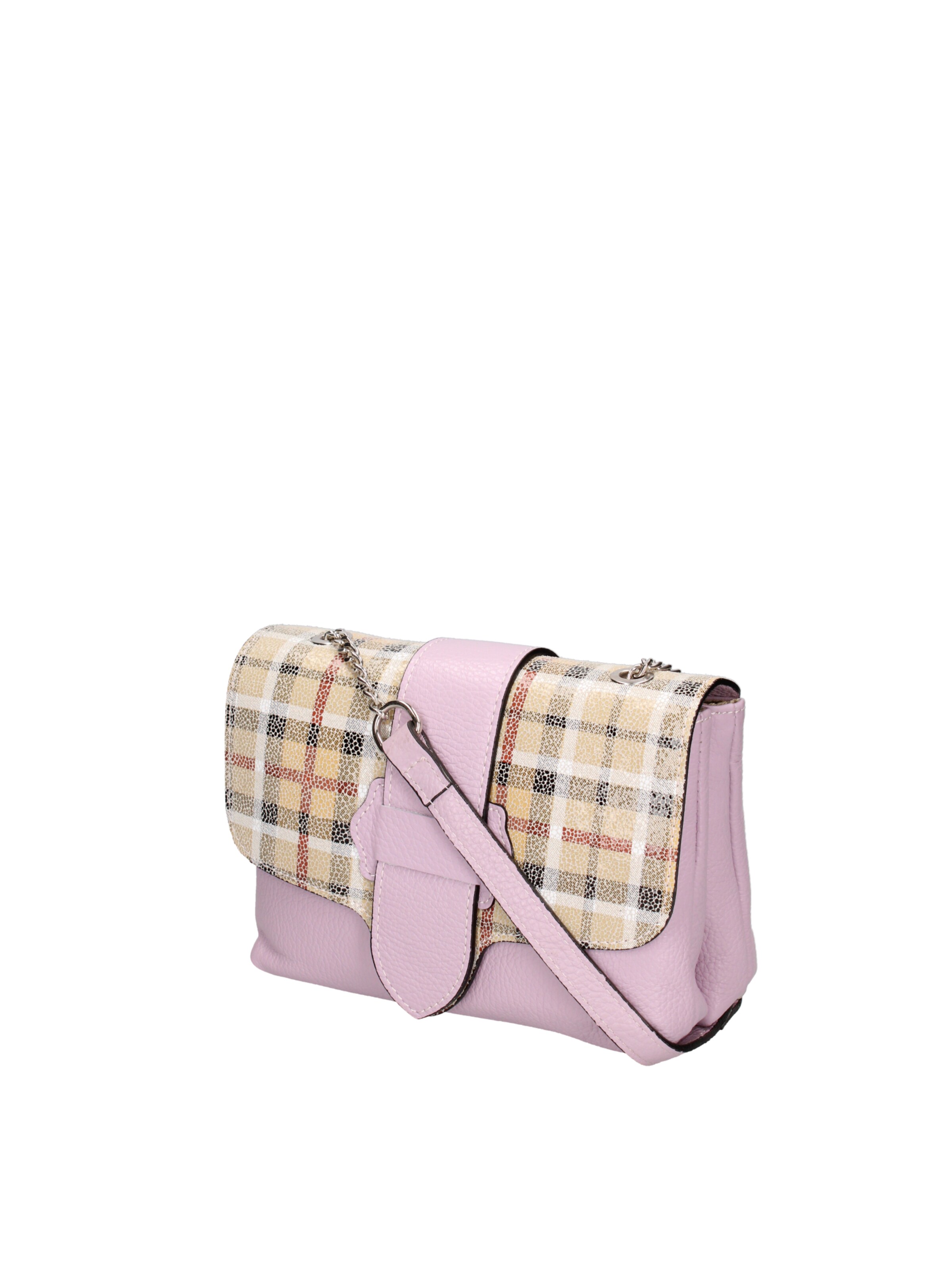 Borsa a tracolla di Gave Lux in lilla: frontale