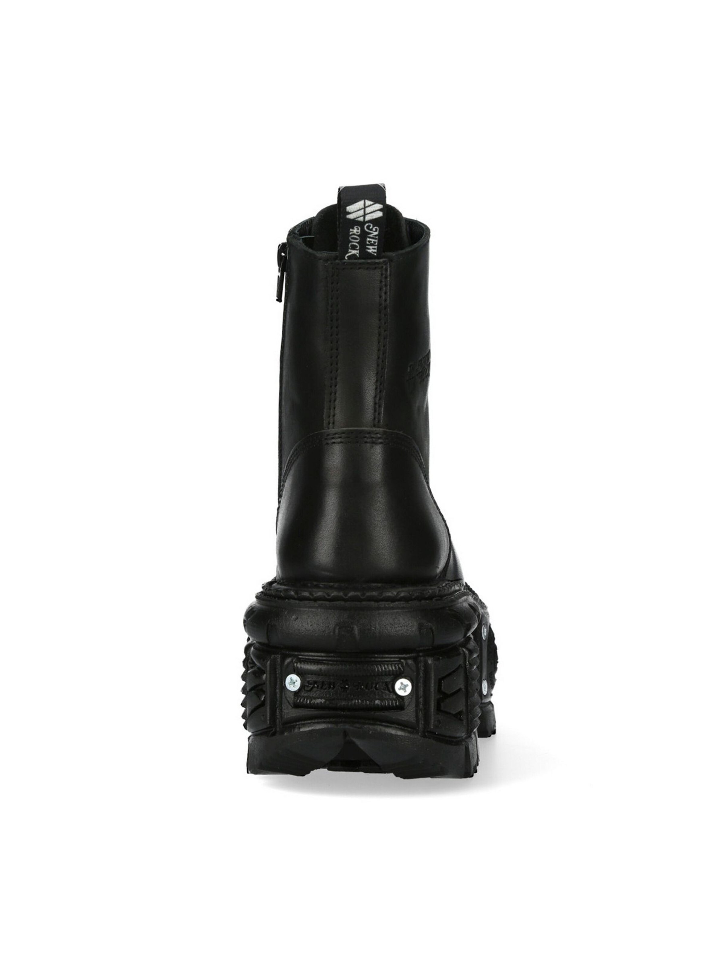 Bottes 'M-TANK083-C1' New Rock en noir