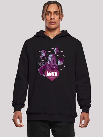 F4NT4STIC Sweatshirt 'Sex Education Love Mindmaps Netflix TV Series' in Black: front