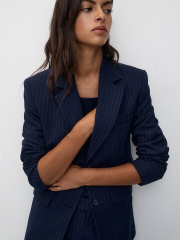 Pull&Bear Blazer in Blau