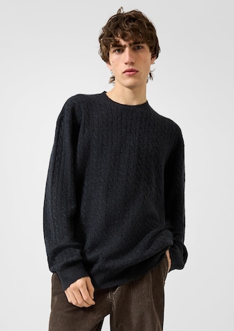 QS Pullover in Blau: Vorderseite