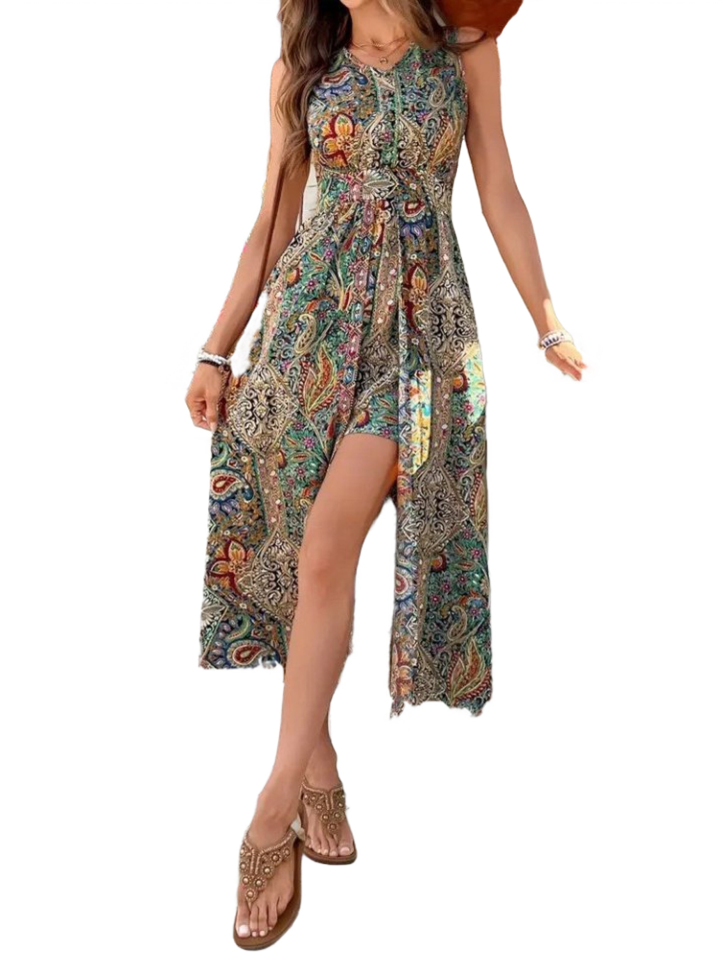 JANE's Dress in Mixed colors