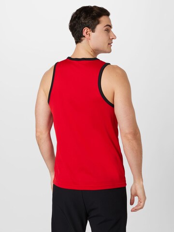 ADIDAS PERFORMANCE - Camiseta funcional en rojo