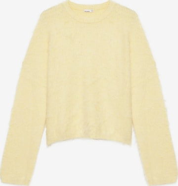 Pull&Bear Neulepaita värissä keltainen: etupuoli
