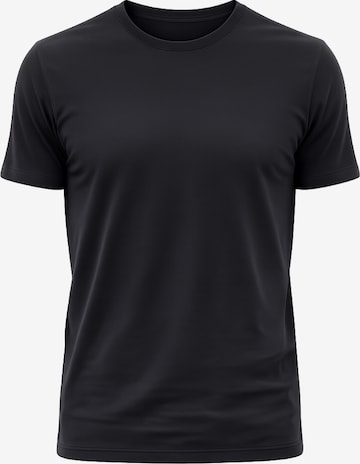 T-Shirt Blackspade en noir : devant
