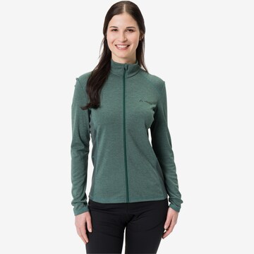 VAUDE Athletic Jacket 'Matera' in Green: front