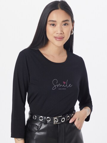 MORE & MORE Shirt in Schwarz: Vorderseite