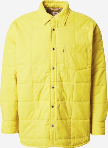 Giacca di mezza stagione 'Levi's® Men's Padded Slouchy 1 Pocket Shirt' di LEVI'S ® in giallo: frontale