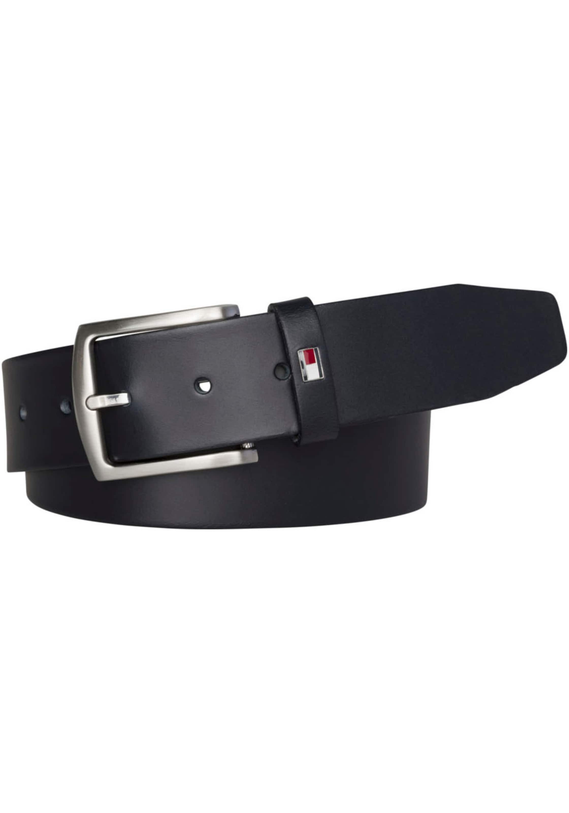 TOMMY HILFIGER Opasek 'Denton' – modrá: přední strana