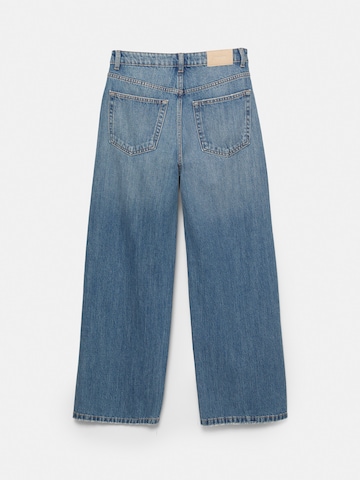 Baggy Jean Pull&Bear en bleu
