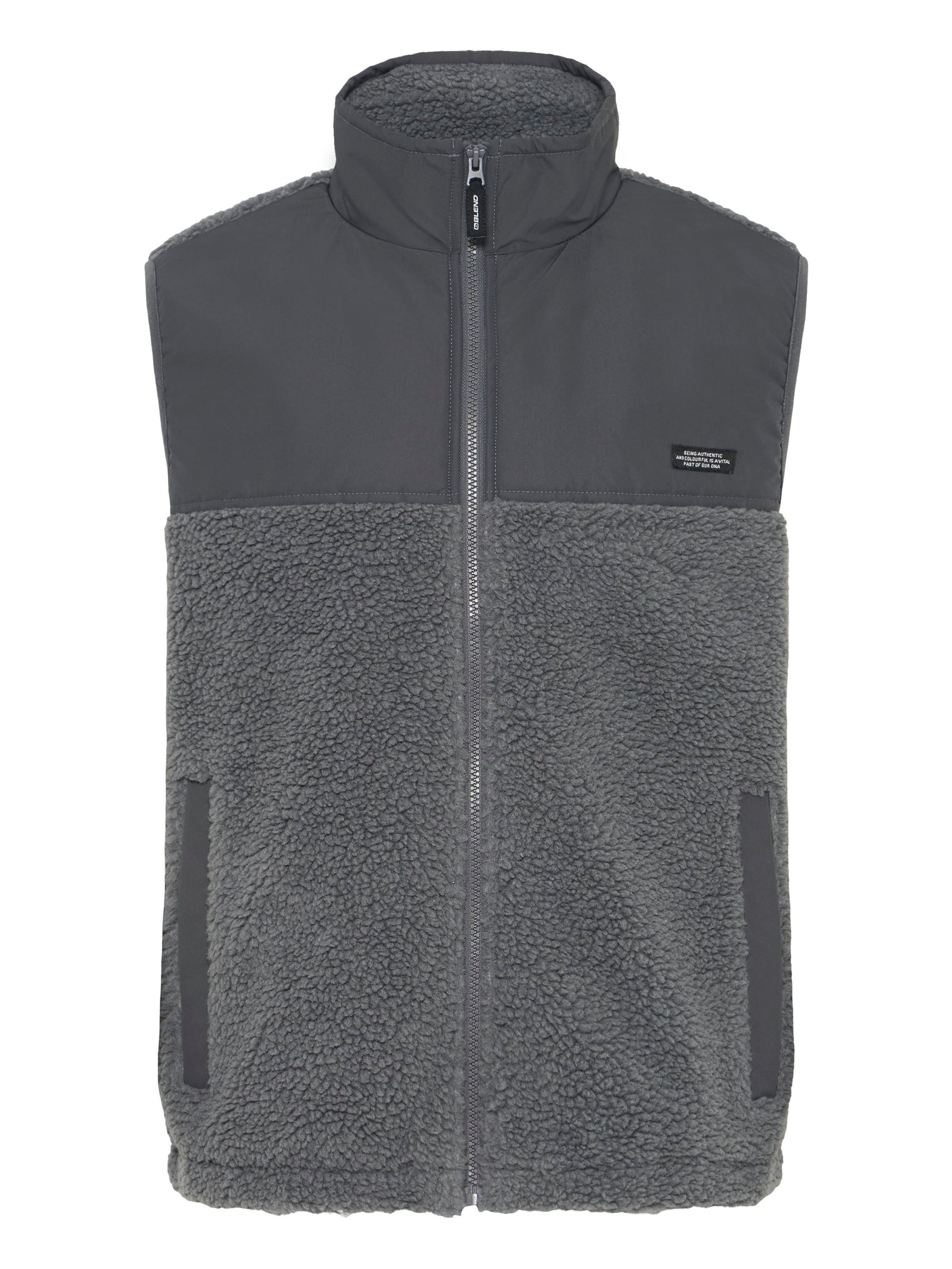 BLEND - Chaleco ' BHTorte ' en gris: frente