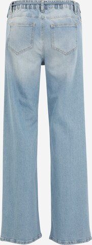 MAMALICIOUS Wide leg Jeans 'Fula' in Blue