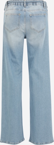 Wide leg Jeans 'Fula' di MAMALICIOUS in blu