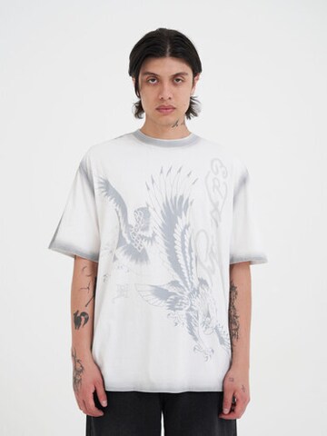 Ed Hardy T-Shirt in Weiß