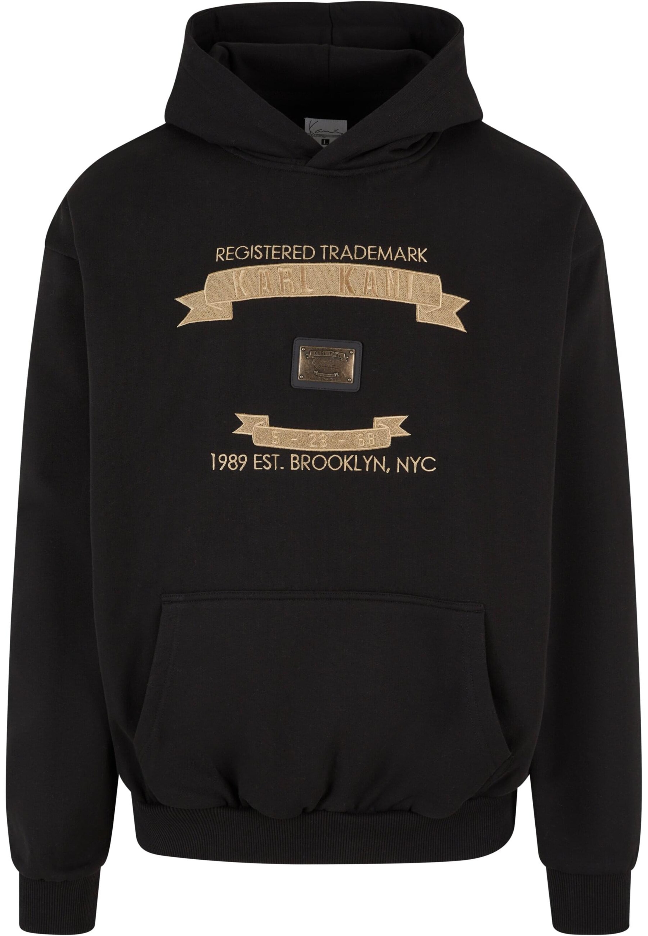 Karl Kani - Sweatshirt em preto: frente