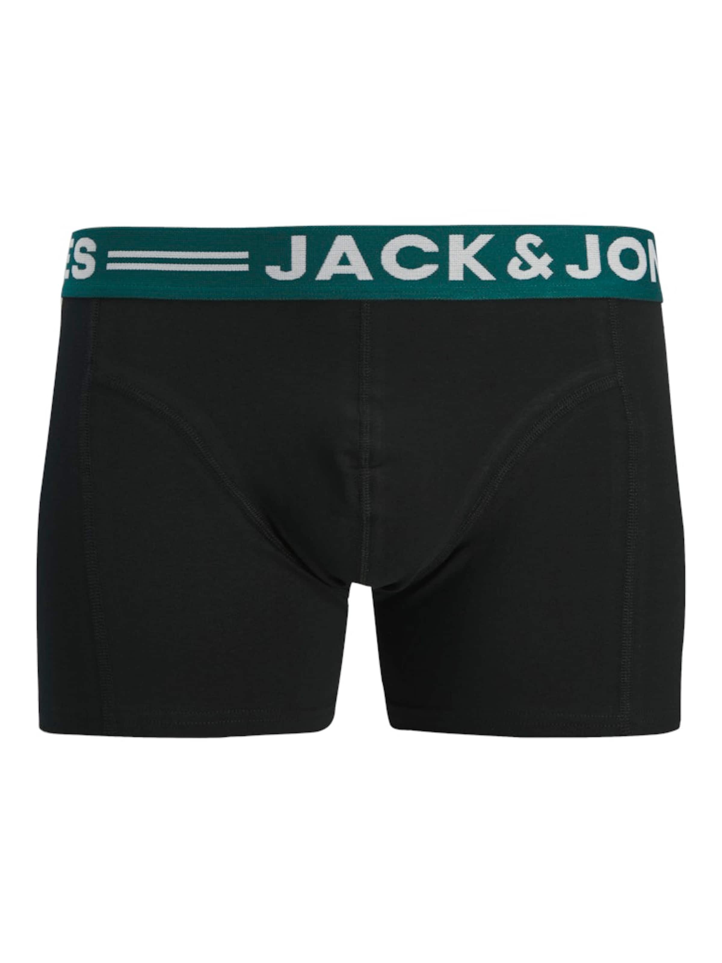Boxers 'Sense' JACK & JONES en noir
