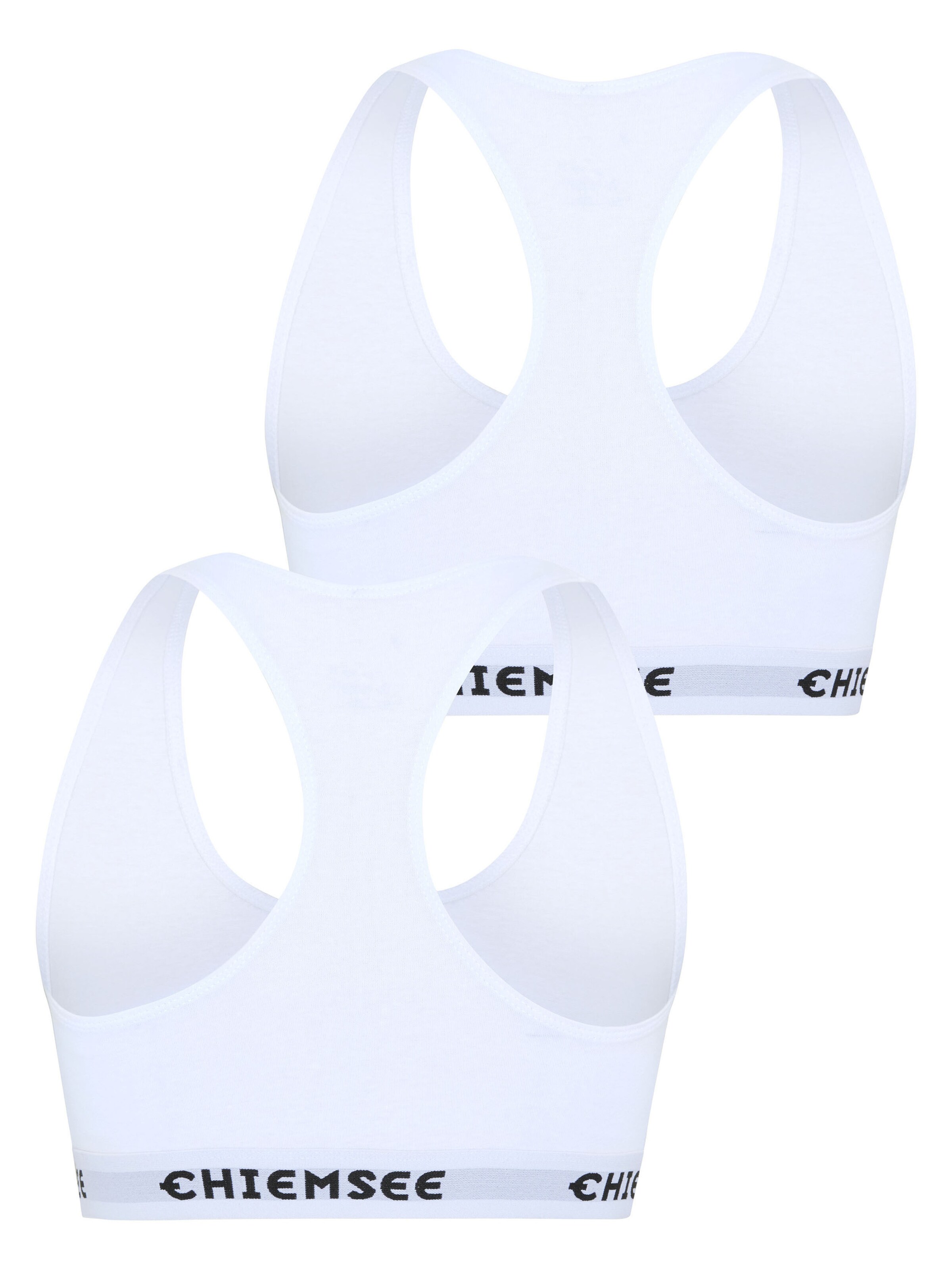 CHIEMSEE Bustier Sport-BH in Weiß