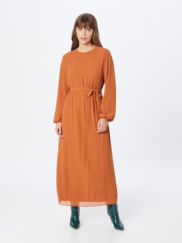 VILA Dress 'TILLY' in Brown: front