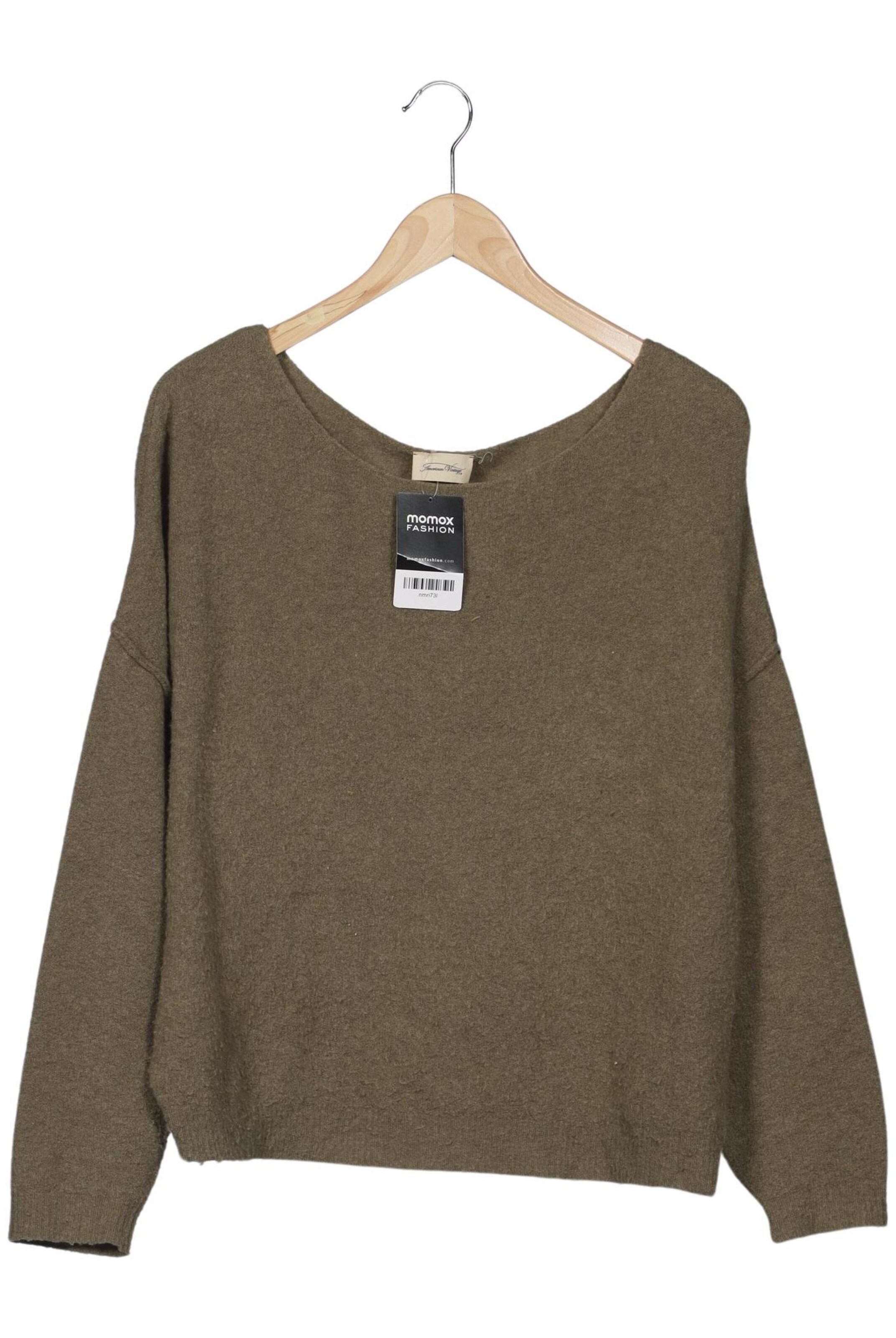 AMERICAN VINTAGE Sweater & Cardigan in XS in Green: front