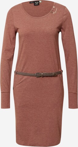 Robe 'MONTANA' Ragwear en marron : devant