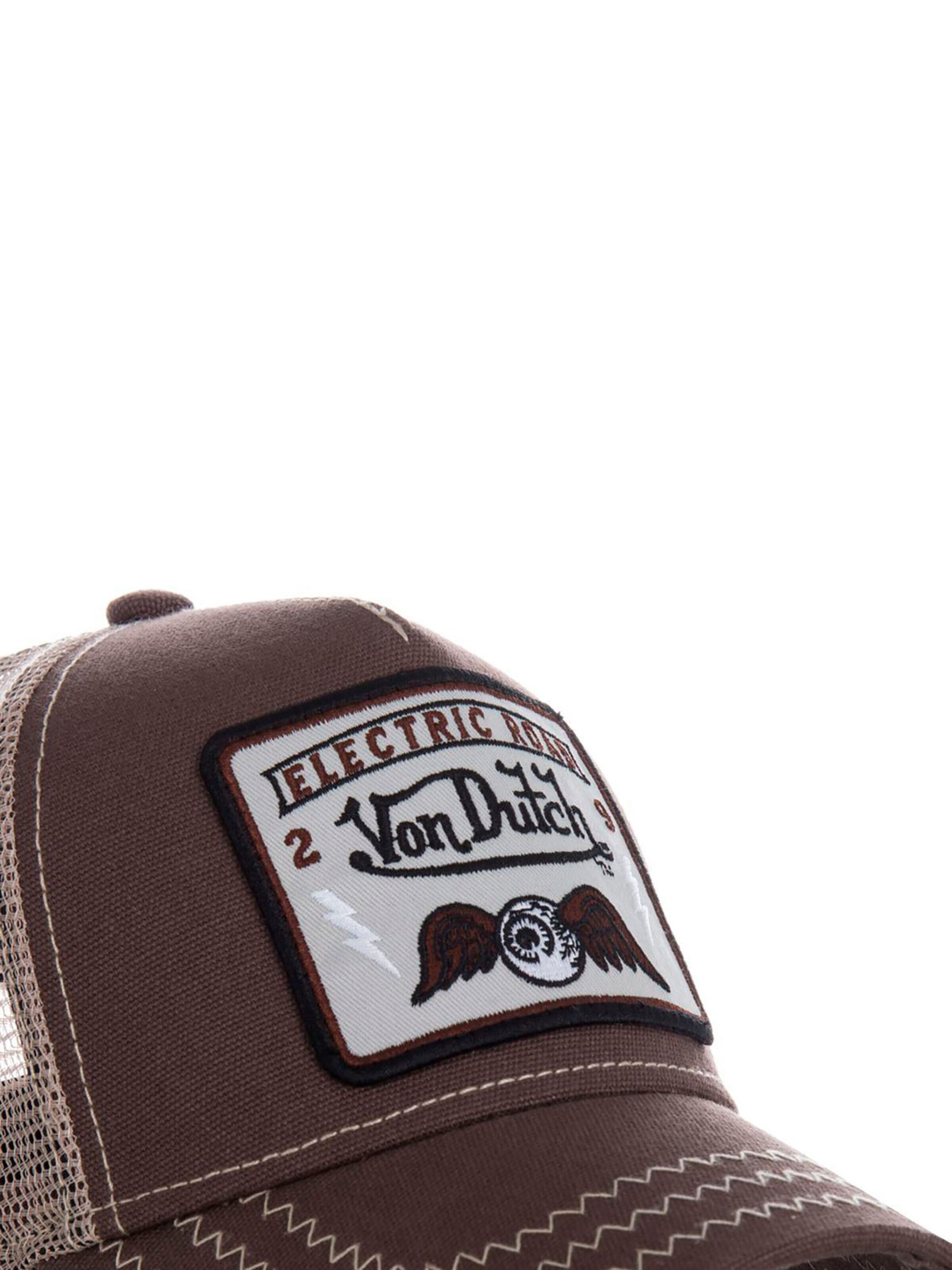 Von Dutch Cap 'Flying Eye'‌‌‌‌‌‌‌‌ in Braun