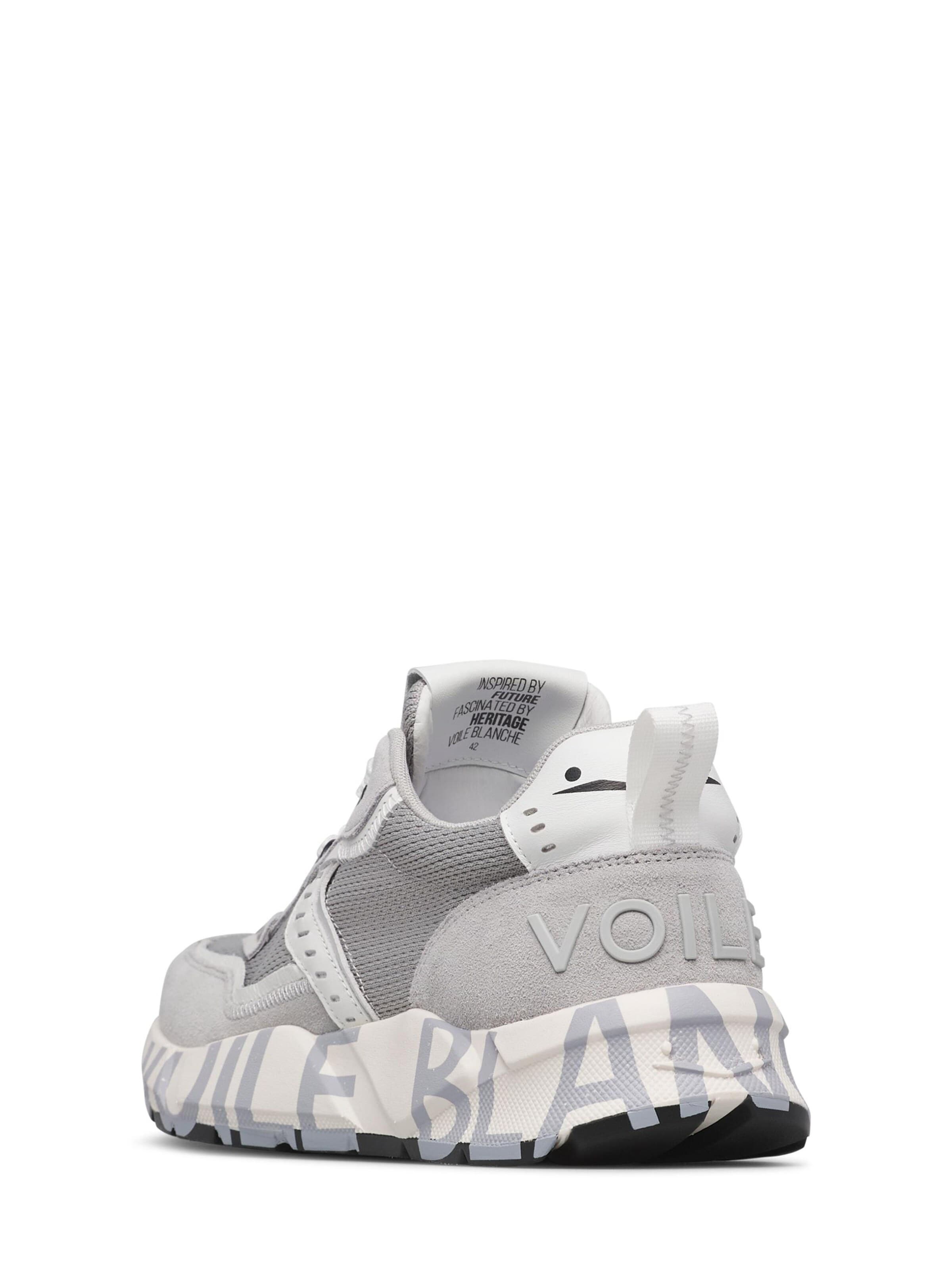 Voile blanche Platform trainers 'CLUB01 MESH.' in Grey