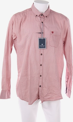 BASEFIELD Button Up Shirt in XL in Red: front