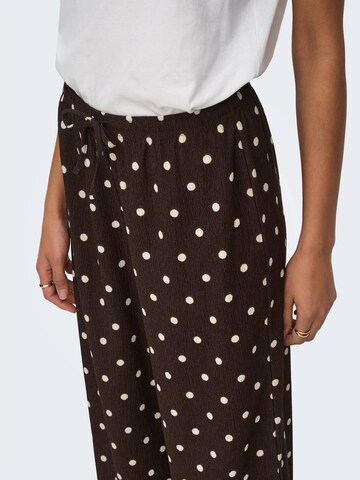 JDY Loose fit Pants 'JDYDEBBIE' in Brown