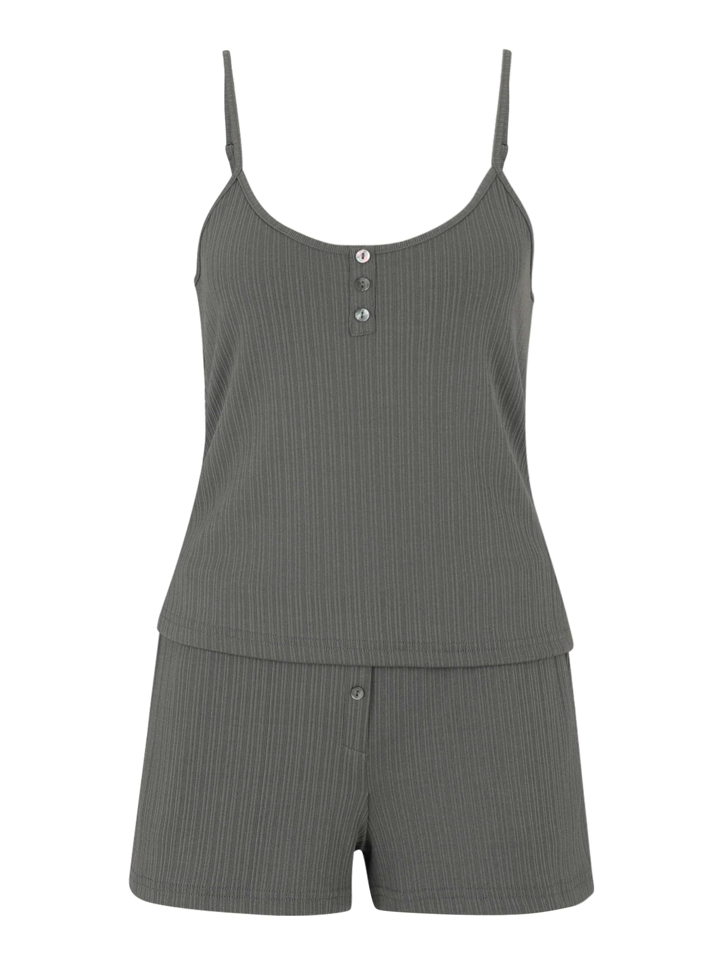 Karl Lagerfeld Pyžamo – šedá: přední strana