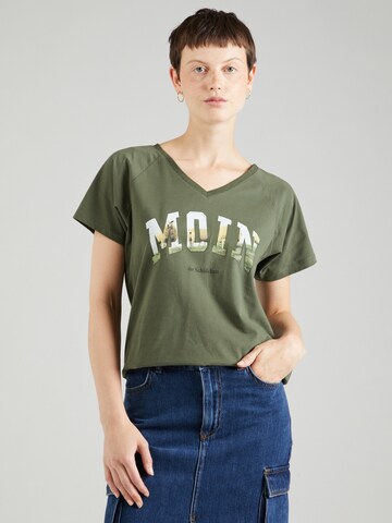 T-shirt 'Schamoin' Derbe en vert : devant