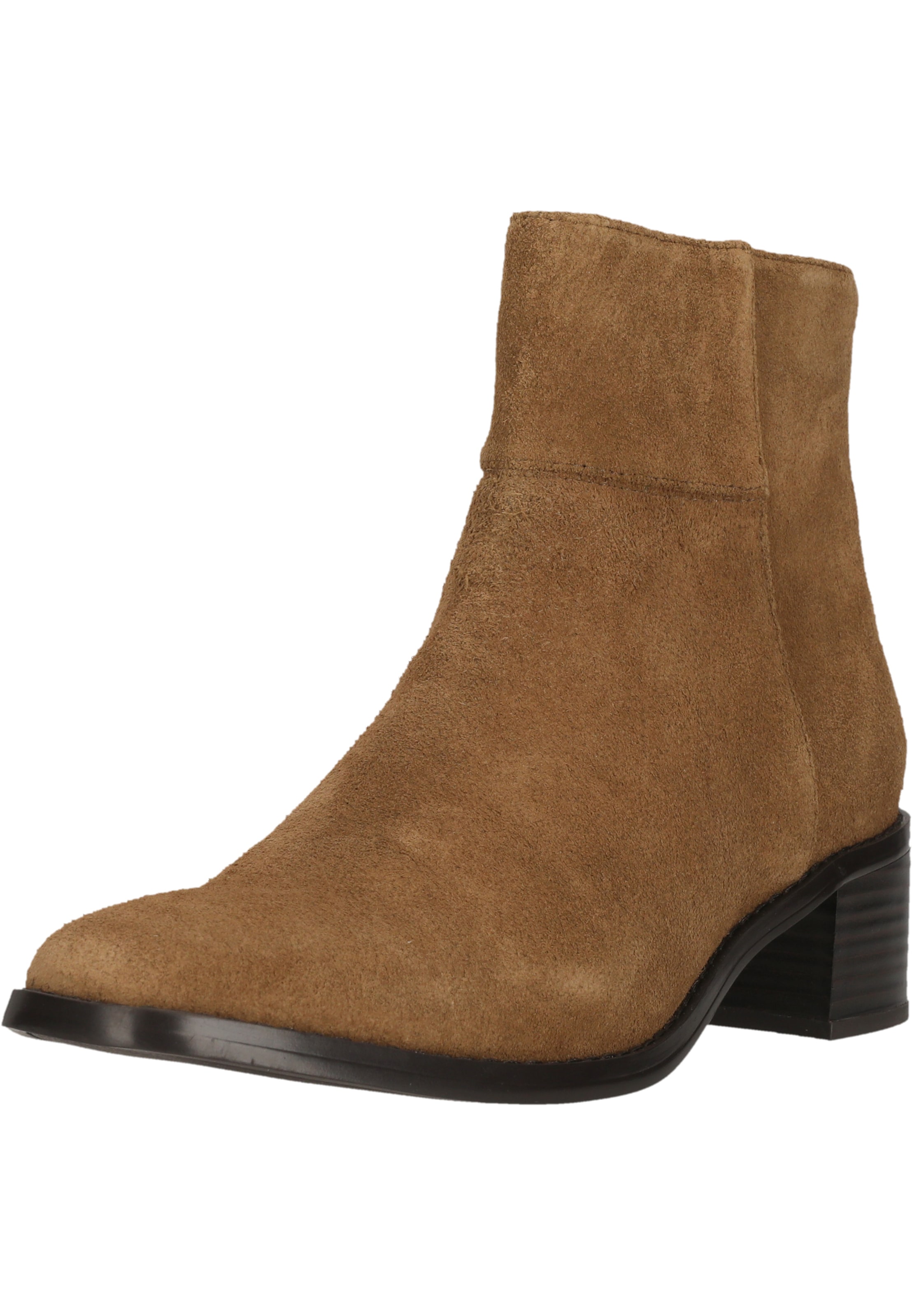 CLARKS Enkellaarsjes 'Wrenn Top' in Bruin: voorkant