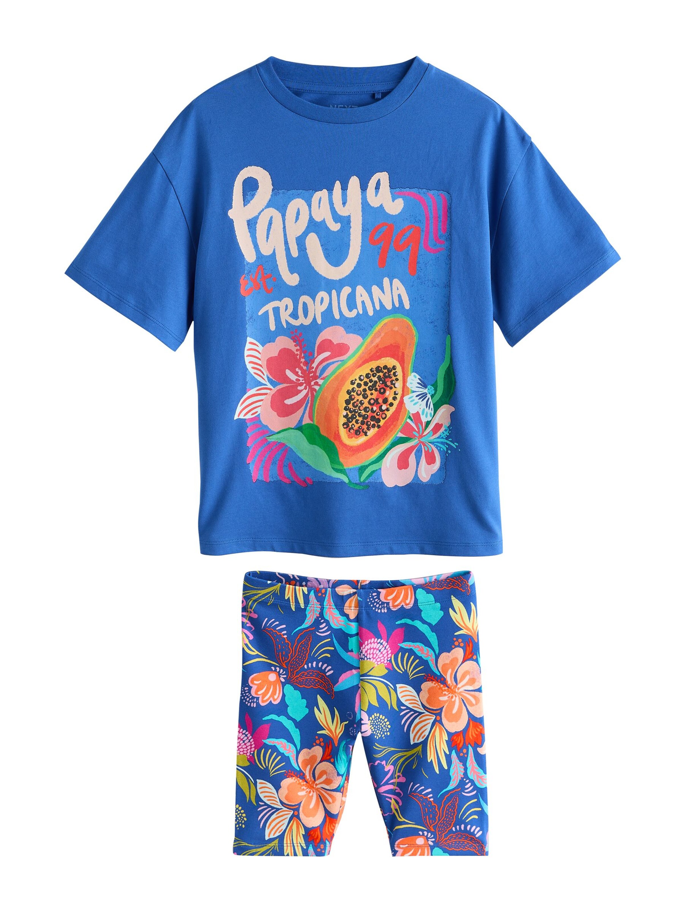 Set Next en bleu : devant