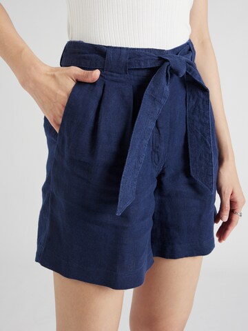 Regular Pantalon à pince Marks & Spencer en bleu