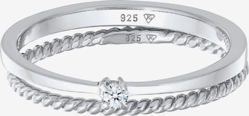 Elli DIAMONDS Ring in Silber: Vorderseite