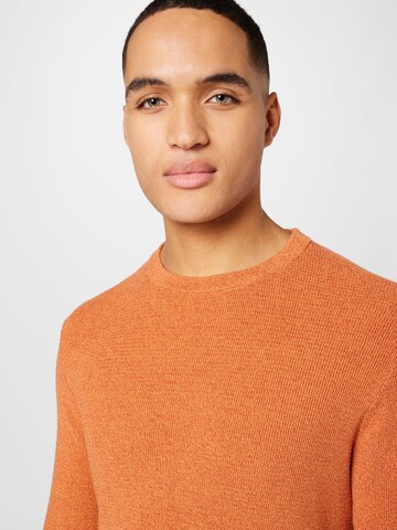 SELECTED Sweater 'Rocks' in Orange