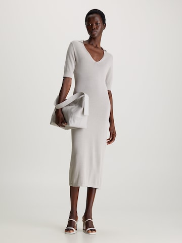 Calvin Klein Knitted dress in Grey