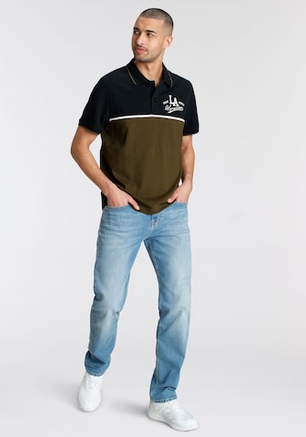 KangaROOS Poloshirt in Grün